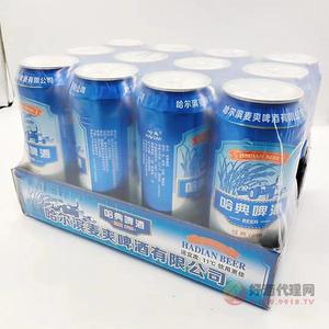 哈典啤酒500mlx12罐