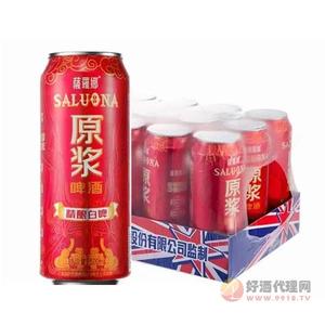 原浆精酿白啤酒500mlx12瓶