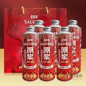 原浆啤酒精酿白啤1Lx6瓶