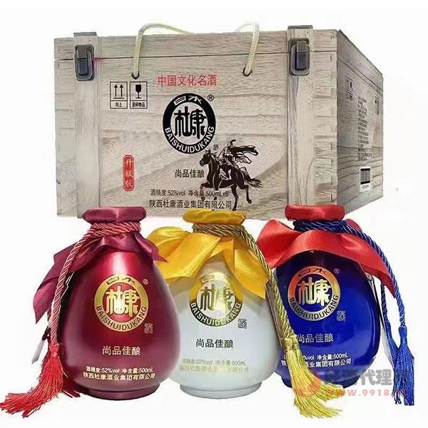 杜康尚品佳酿白酒500mlx6瓶