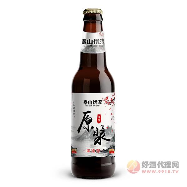 泰山優淳原漿啤酒450ml