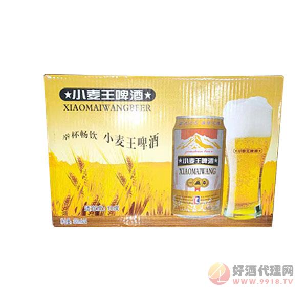 奏山小麦王啤酒320mlx24罐