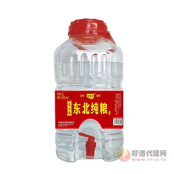 东北沧东北纯粮酒5L