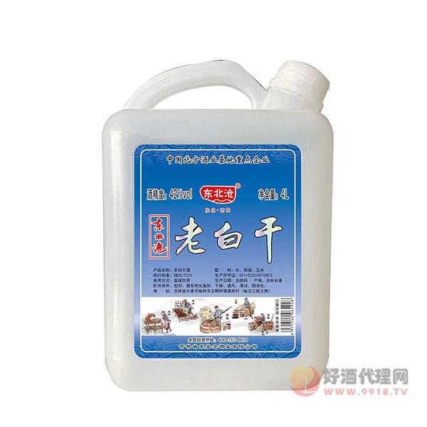 东北沧老白干酒4L