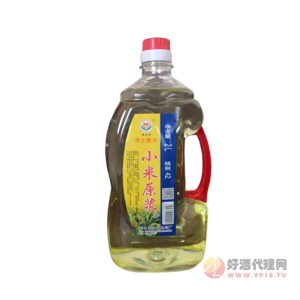 孟状元小米原浆酒2L