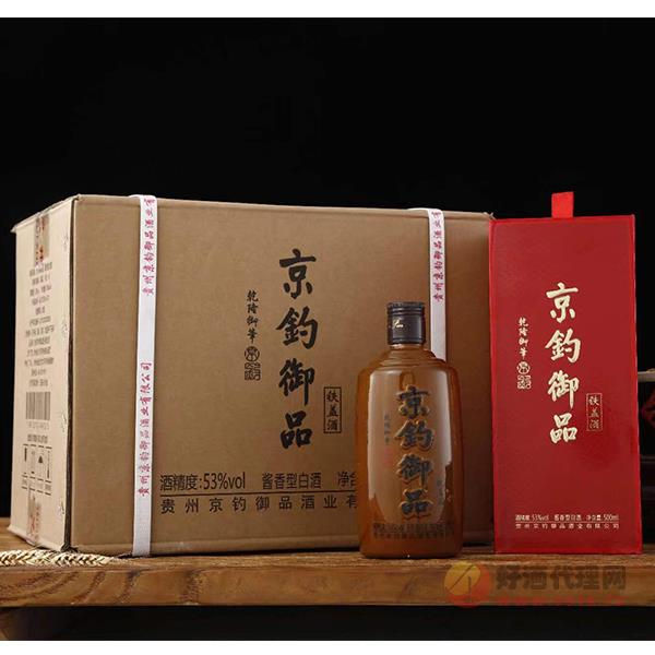 京钓御品铁盖酒500mlx6瓶