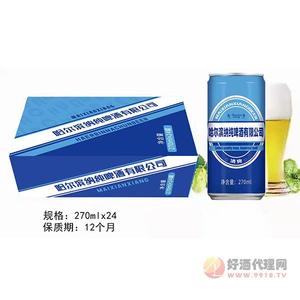 纳纯啤酒清爽270mlx24罐