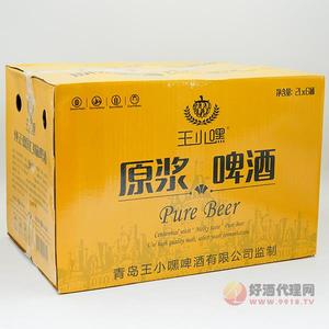 王小嘿原浆啤酒2Lx6桶