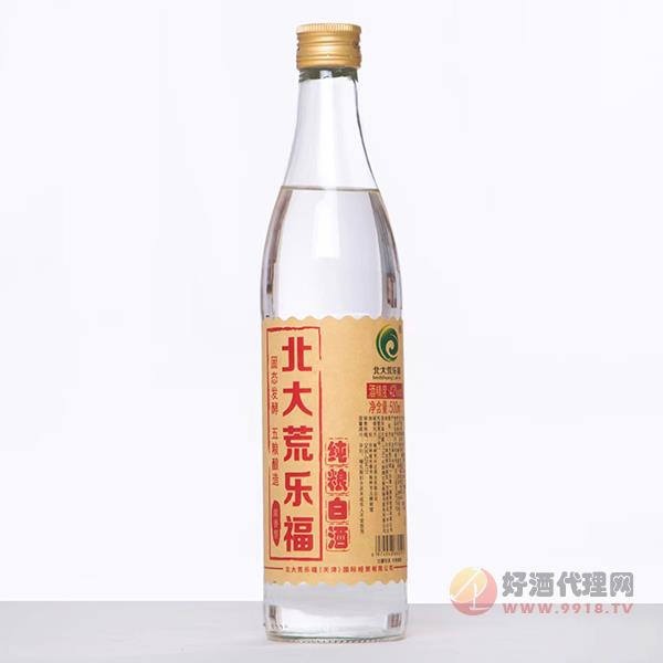 北大荒乐福纯粮白酒浓香型42度500ml