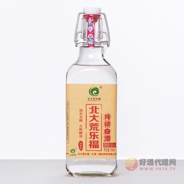 北大荒乐福纯粮白酒42度500ml