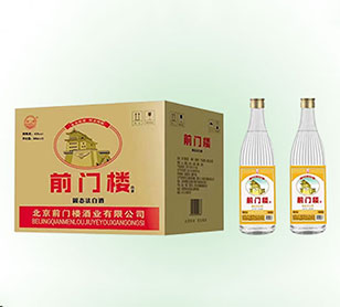 前门楼五粮系列白酒500mlx12瓶