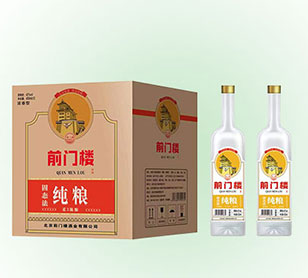 前门楼柔3陈酿系列白酒450mlx12瓶