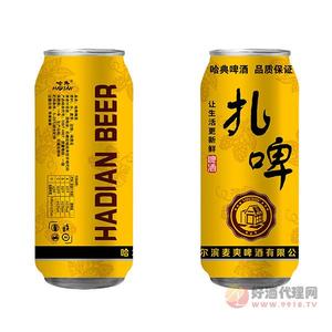 哈典扎啤罐装