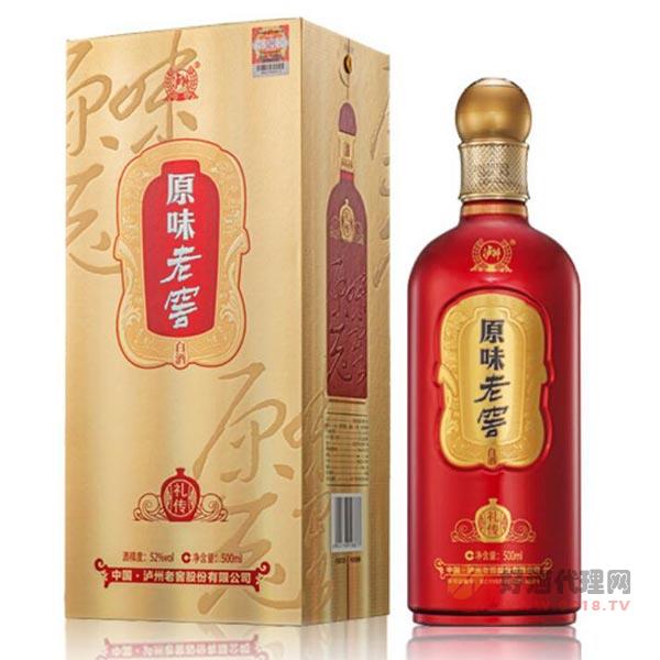 泸州老窖原味老浓香型500ml