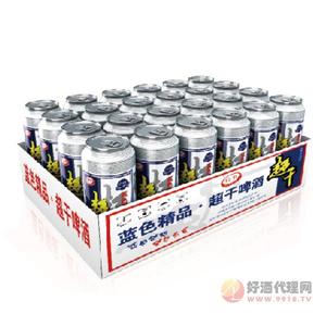 青雨超干啤酒500mlx24罐
