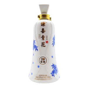 谦喜青花酒30清香型53度500ml