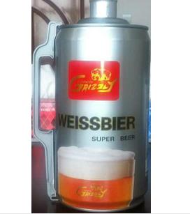 德国进口啤酒，埃德森白啤2L