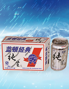 蓝顿经典纯生易拉罐