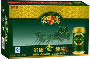 优质金纯生320ml
