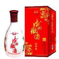 中国徽酒红花瓷 500ml