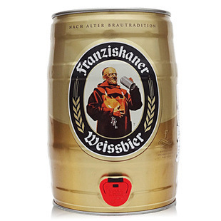 德國啤酒Franziskaner教士5L桶裝啤酒