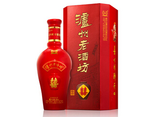 泸州老酒坊喜字坛500ml