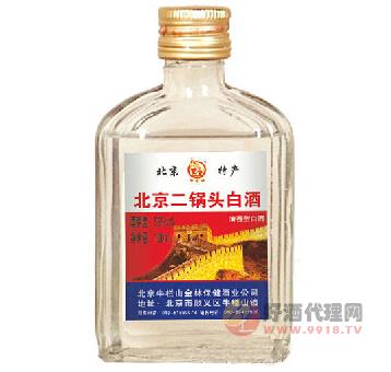 北京二锅头酒扁瓶（新）500ml