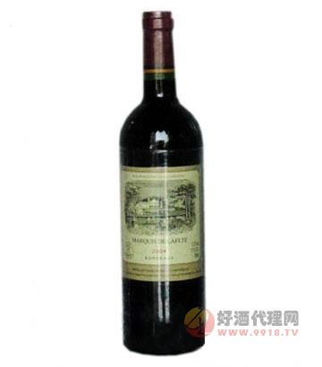 拉菲侯爵2004年干红葡萄酒750ml