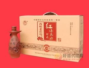 老作坊13度红小米酒660ml