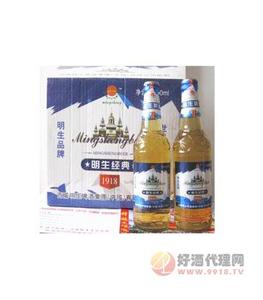 明生经典啤酒500ml