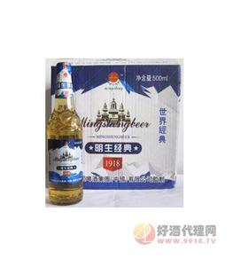 百威明生啤酒500ml