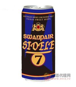 喜德利经典黑啤酒（大7号蓝黑色罐装）330ml