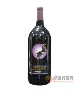 加州鹤梅洛干红葡萄酒1.5L