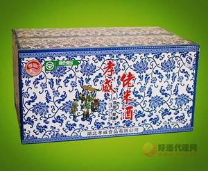 孝威青花瓷佬米酒500g