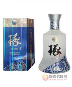 宝琢蓝花瓶500ml