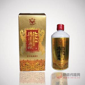 鸡泽五粮-52°十年典藏500ml