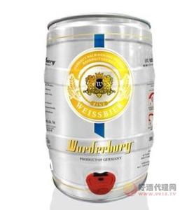 大麦芽 5L桶装 白啤