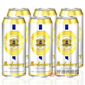 大麦芽 白啤500ML*6罐