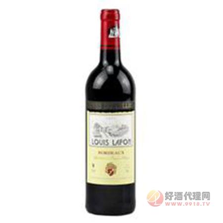 bordeaux 法国红酒路易拉菲窖藏波尔多干红葡萄酒   750ML