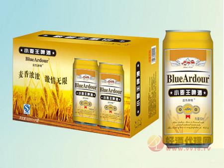 蓝色激情小麦王啤酒500ml