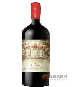 法国波尔多6L蒙比爱丽2010  750ML