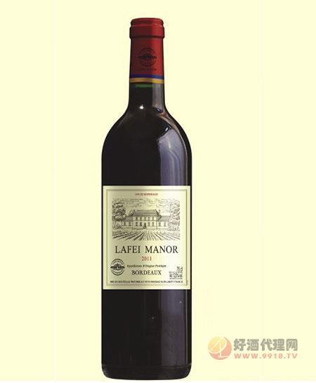 法国波多尔产区干红葡萄酒  750ML