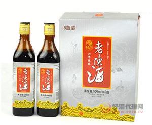 金丹阳老陈酒六年  500ML