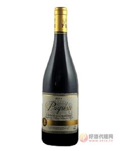 普瑞斯罗纳河谷干红葡萄酒  750ML