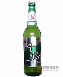 千水瓶装啤酒500ml