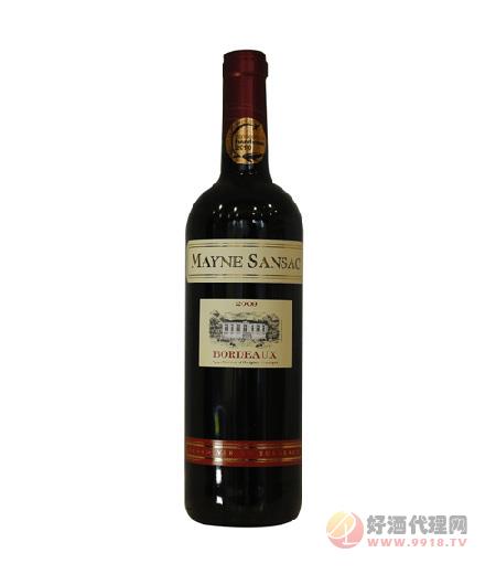 雄狮庄园2008干红葡萄酒  750Ml