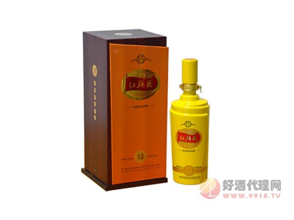 红旗渠光辉时代15年酒  500ml