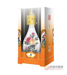 梅兰竹菊单瓶--菊  500ML