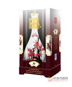 梅兰竹菊单瓶--梅  500ML