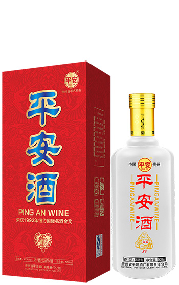 贵州平安酒-大喜（X6)  500ML